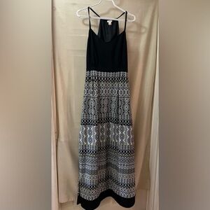 🔴 J. Crew summer dress size slit flowy lightweight size 8